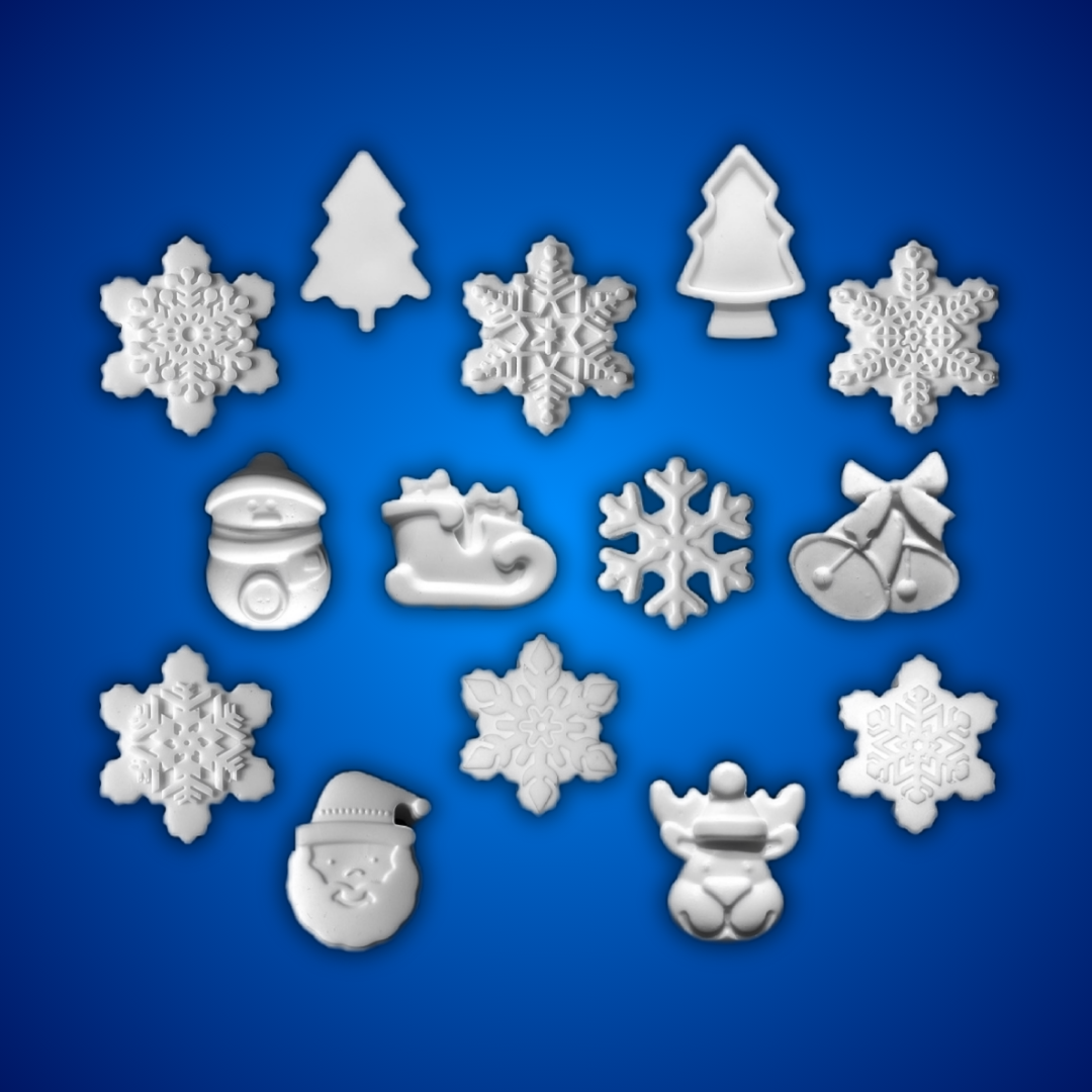 Winter Wax Melts & Ornaments - Large (Customize)